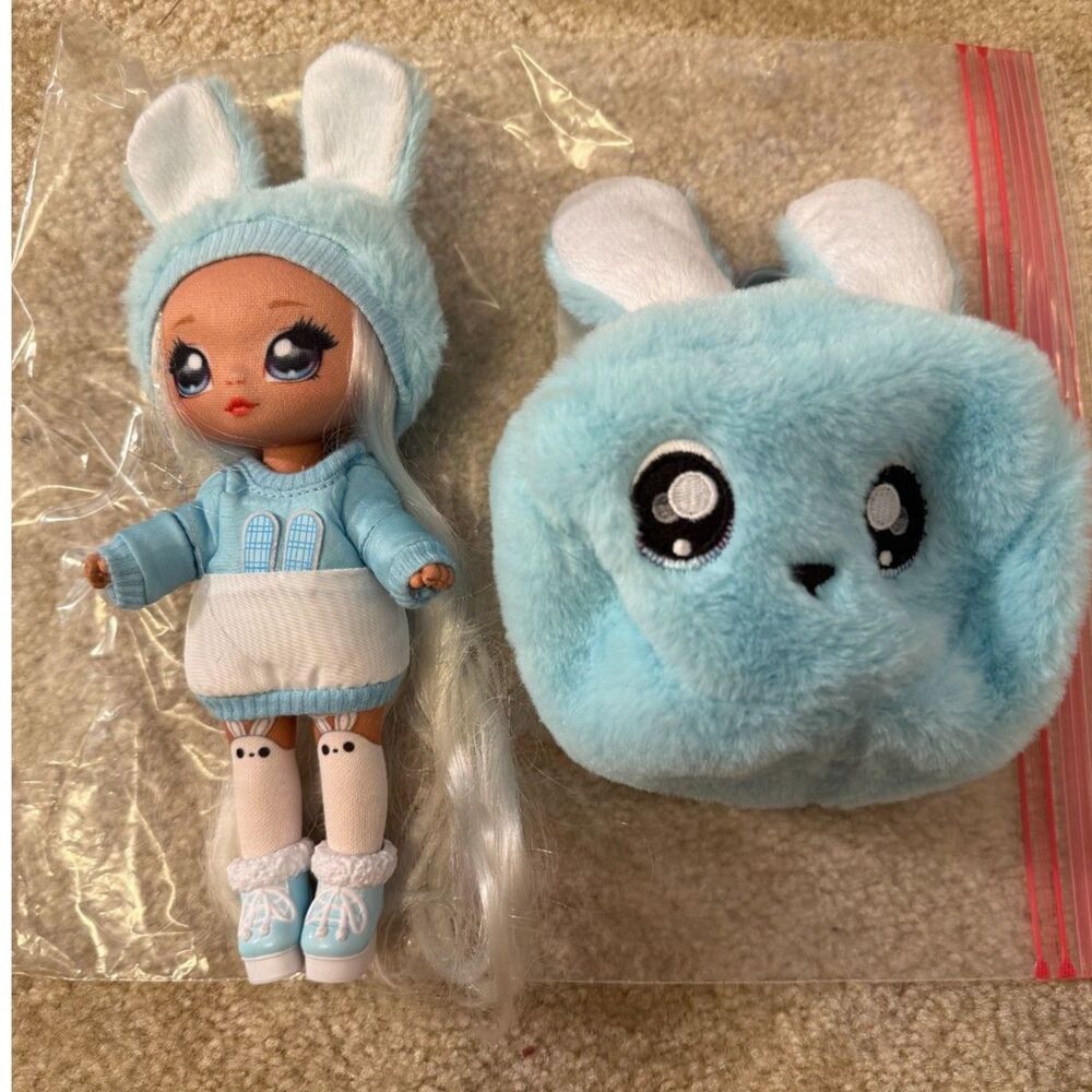 Na Na Na Surprise Series 2 Aspen Fluff Doll and Bunny Purse